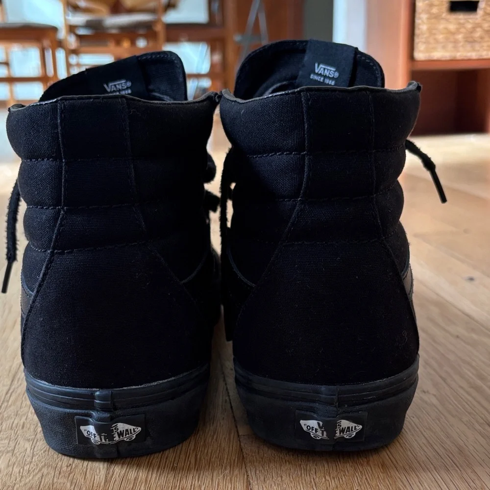 Vans Black High-Top Sneakers - Picture 3 of 8